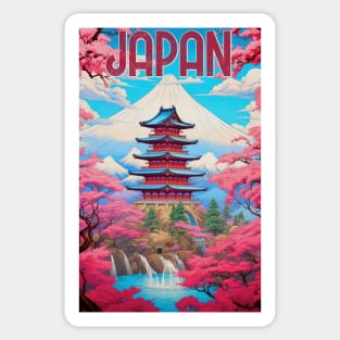 Japan Vintage Travel Sticker